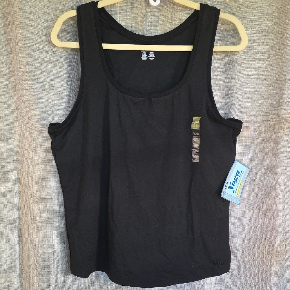 Old Navy Black Women's Yoga Tank Top Sz XXL I1-2025257